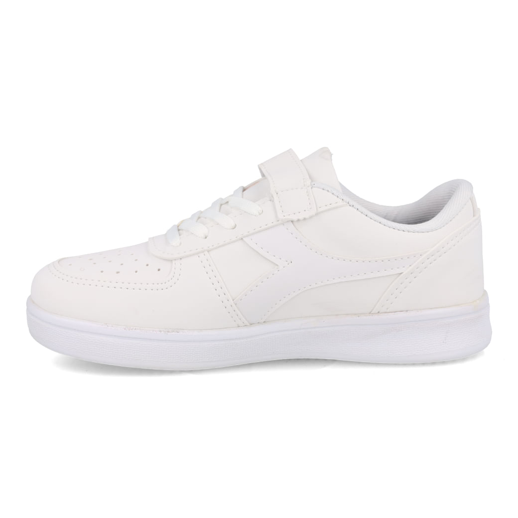 Diadora Tenis DFSC067-03 PLAYMAKER VLC JR Branco-Branco Sint_5__01